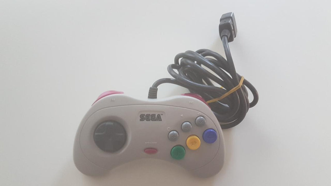 Sega Saturn Grey White Controller HSS-0101