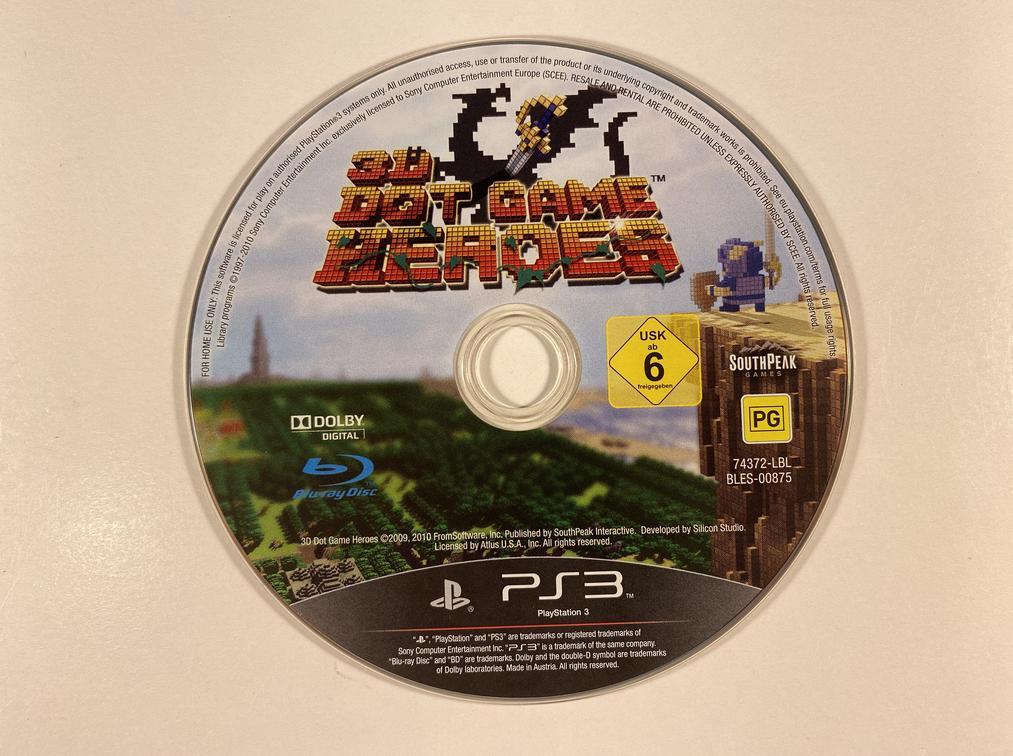 3D Dot Game Heroes Sony PlayStation 3 PAL