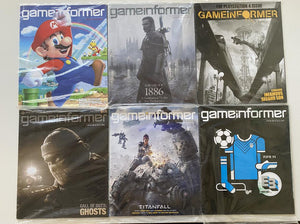 6x Gameinformer Magazine #34 #42 #43 #44 #46 #47