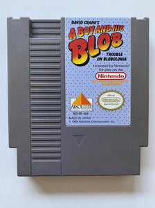 A Boy and His Blob Trouble on Blobolonia Nintendo NES