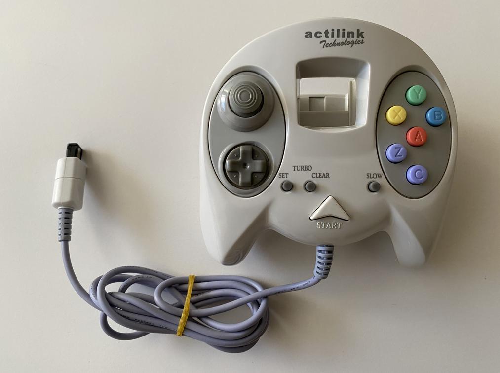 Actilink Technologies Sega Dreamcast Wired Controller White