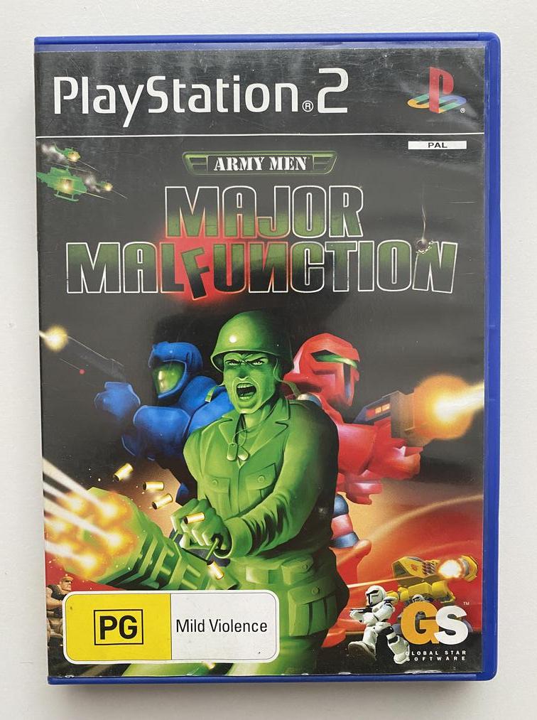 Army Men Major Malfunction Sony PlayStation 2