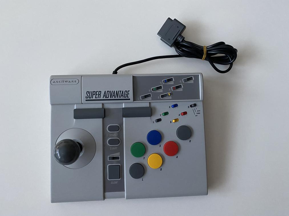 AsciiWare Super Advantage SNES Super Nintendo Arcade Joystick