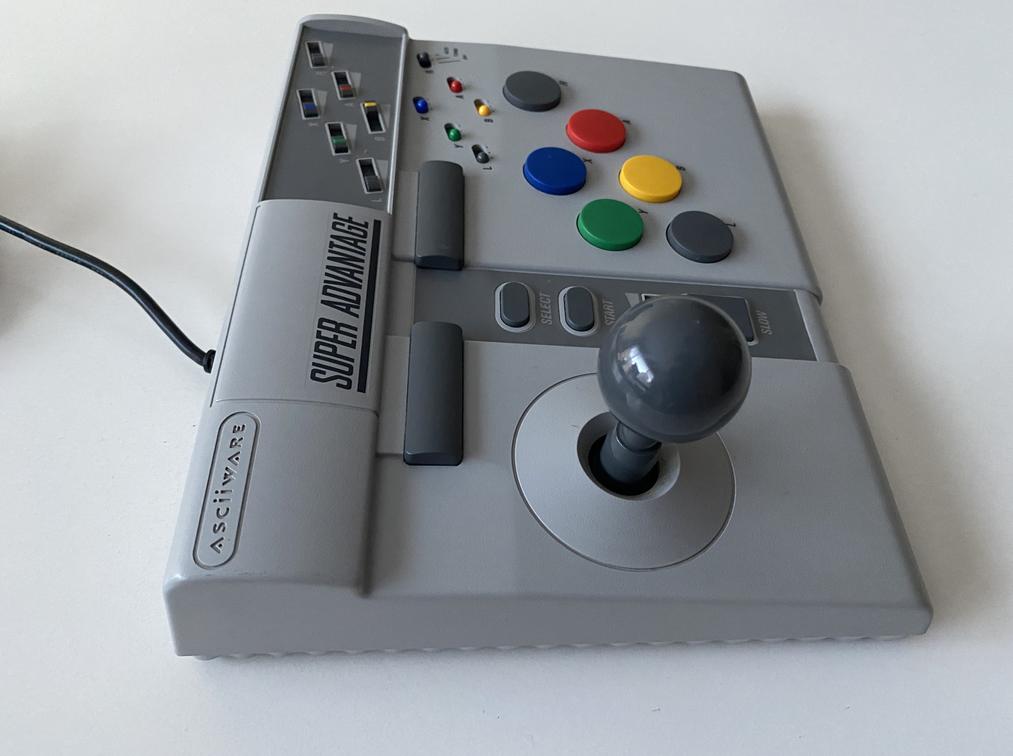 AsciiWare Super Advantage SNES Super Nintendo Arcade Joystick Controll ...