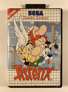 Asterix Case and Manual Only No Game Sega Master System