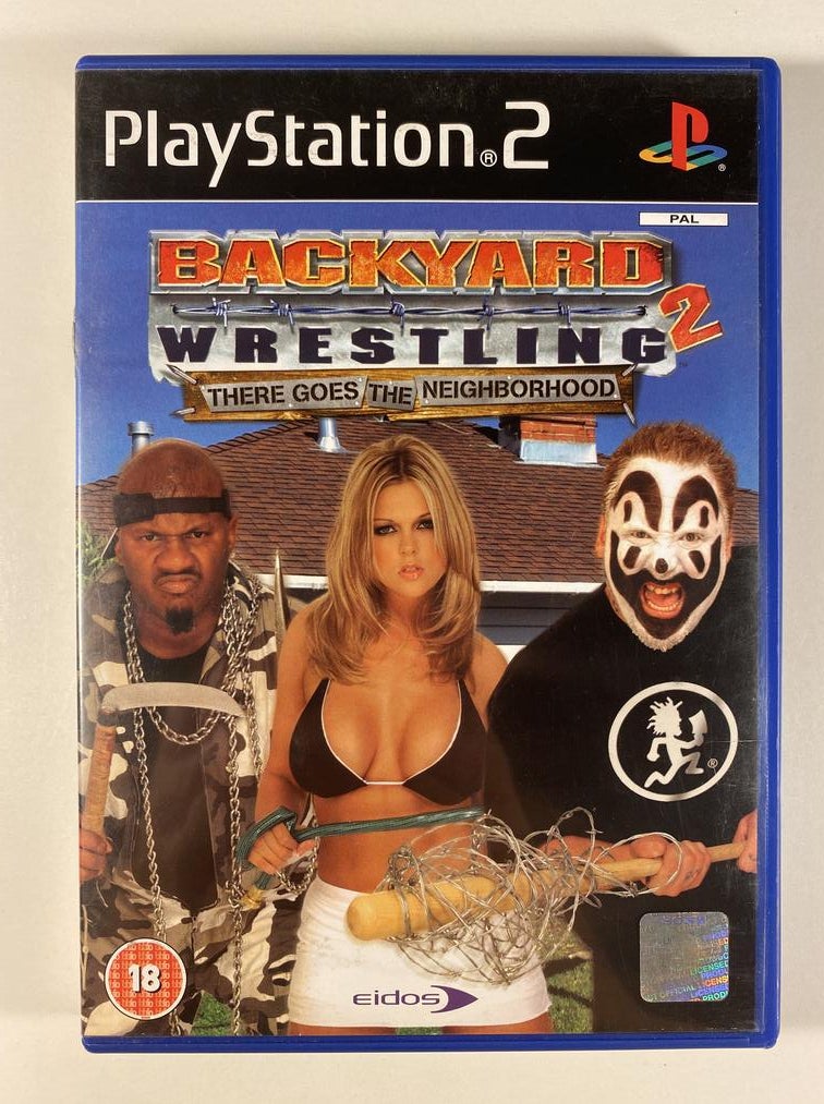 Backyard Wrestling 2 There Goes the Neighborhood Sony PlayStation 2