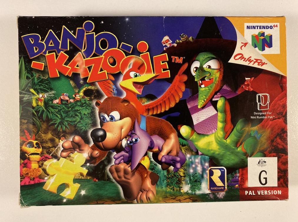 Banjo Kazooie Boxed Nintendo 64