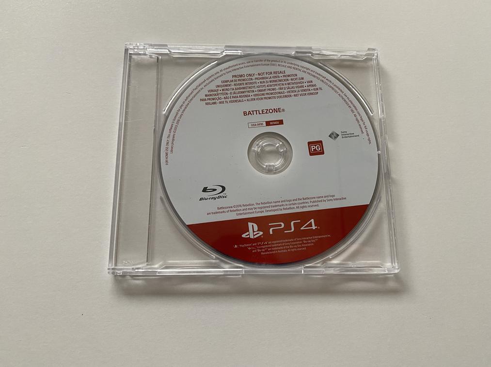Battlezone Promo Disc