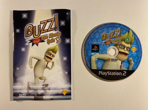 Buzz! The Music Quiz and 4x Buzzer Remotes Boxed
