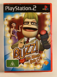 Buzz! The Music Quiz and 4x Buzzer Remotes Boxed