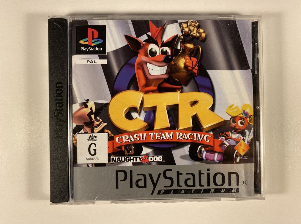 CTR Crash Team Racing Sony PlayStation 1 PAL