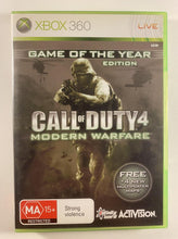 Load image into Gallery viewer, Call Of Duty 4 Modern Warfare Game of the Year Edition