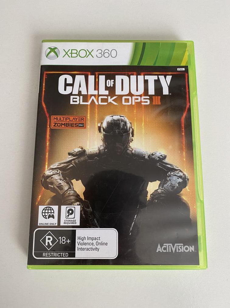Call Of Duty Black Ops III Microsoft Xbox 360