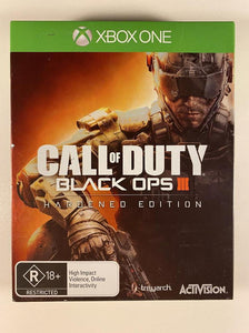 Call of Duty Black Ops III Hardened Edition No Game Microsoft Xbox One