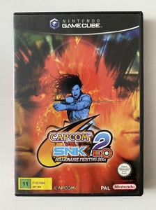 Capcom vs SNK 2 EO Case and Manual Only No Game Nintendo GameCube