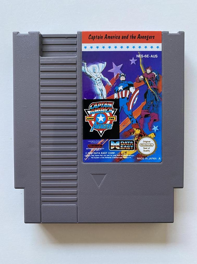 Captain America and The Avengers Nintendo NES