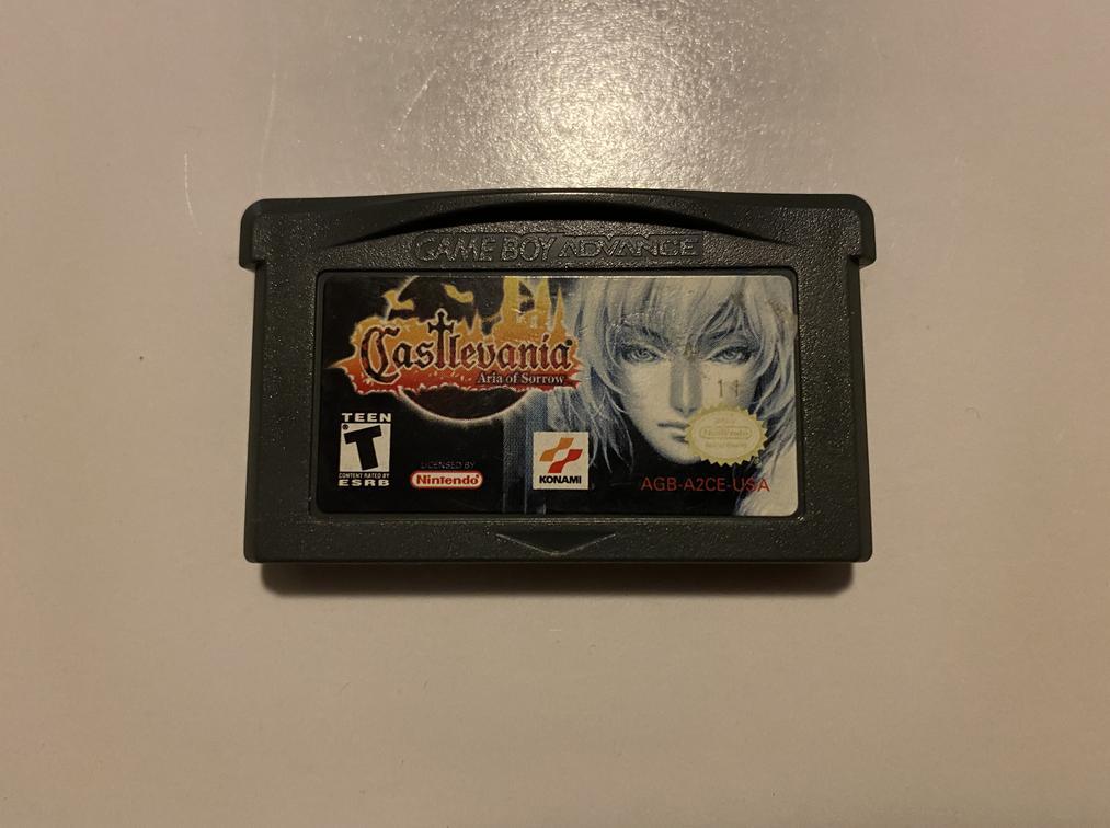 Castlevania Aria of Sorrow Nintendo Game Boy Advance