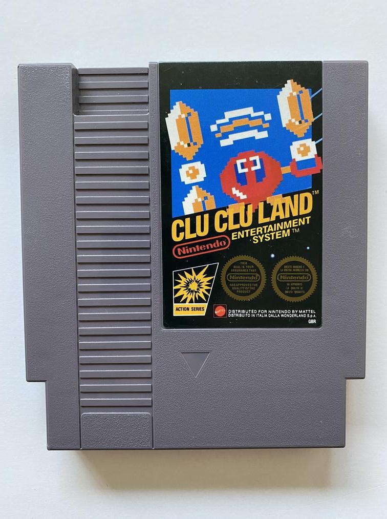 Clu Clu Land Nintendo NES