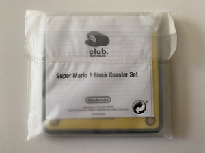 Club Nintendo Super Mario ? Block Coaster Set