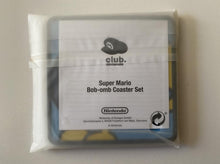 Load image into Gallery viewer, Club Nintendo Super Mario Bo-omb Coaster Set