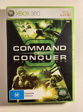 Load image into Gallery viewer, Command &amp; Conquer 3 Tiberium Wars Microsoft Xbox 360