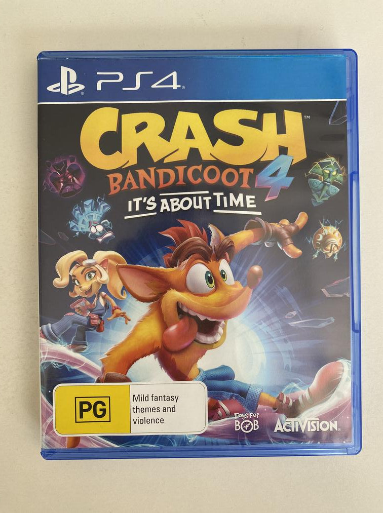 Crash Bandicoot 4 it's about time Sony PlayStation 4 ps4 - Jeux vidéo Crash Bandicoot 4 it's about time Sony PlayStation 4 ps4 - Jeux vidéo