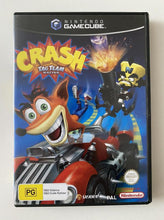 Load image into Gallery viewer, Crash Tag Team Racing Case and Manual Only No Game Nintendo GameCube