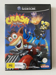 Crash Tag Team Racing Case and Manual Only No Game Nintendo GameCube