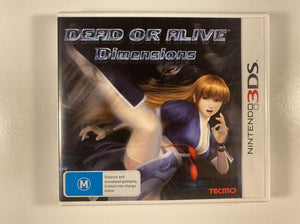Dead or Alive Dimensions Nintendo 3DS PAL