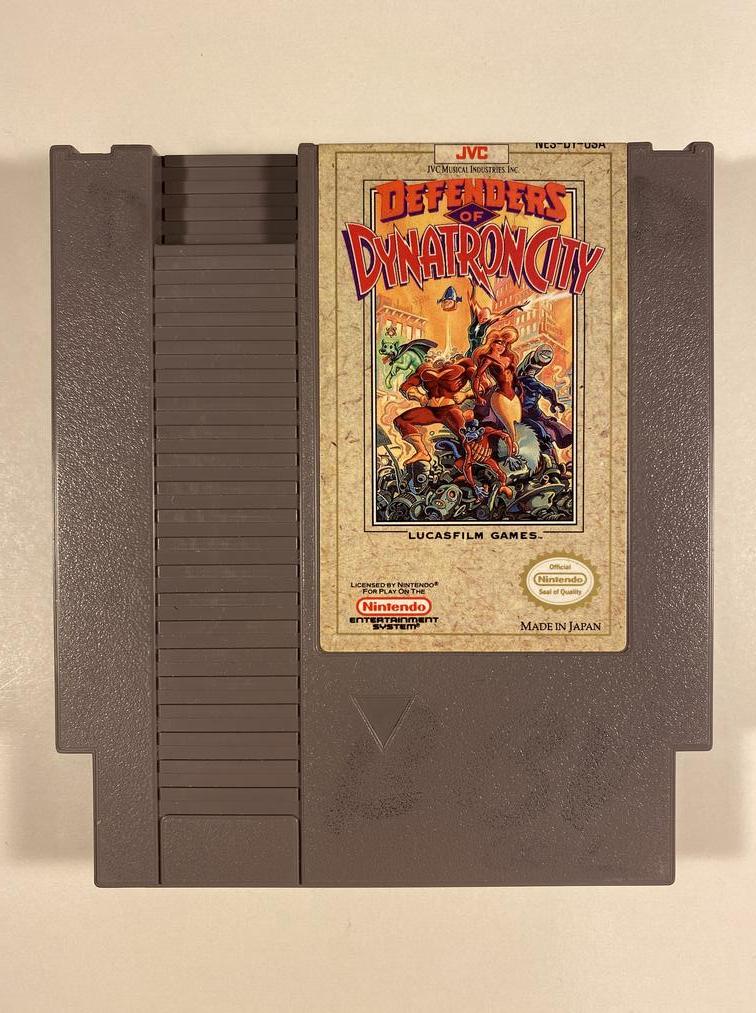 Defenders of Dynatron City Nintendo NES