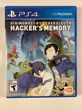 Load image into Gallery viewer, Digimon Story Cyber Sleuth Hacker&#39;s Memory Case Only No Game Sony PlayStation 4
