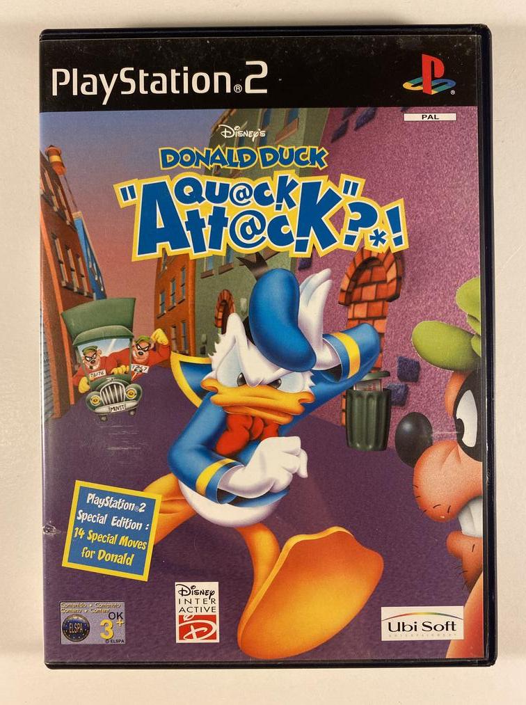 Disney's Donald Duck Quack Attack Sony PlayStation 2