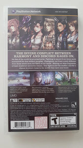 Dissidia 012 Duodecim Final Fantasy Case and Manual Only