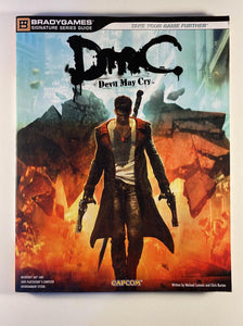 DmC Devil May Cry BradyGames Strategy Guide Signature Series