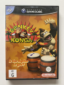 Donkey Konga with Bongo Drums