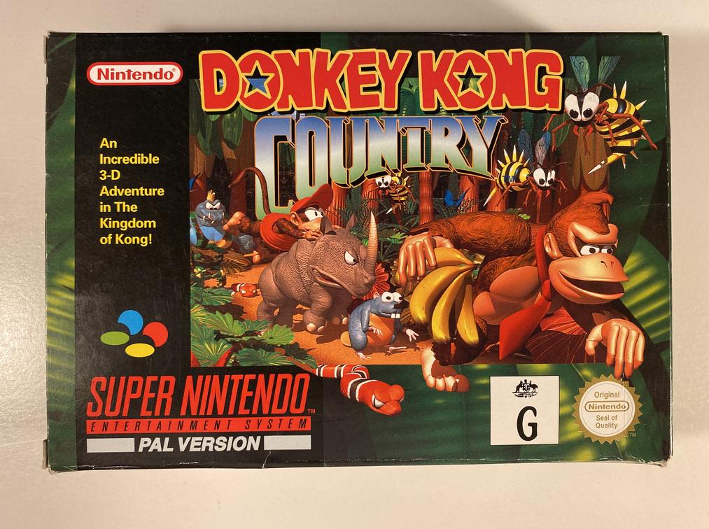 Donkey Kong Country Boxed Nintendo SNES
