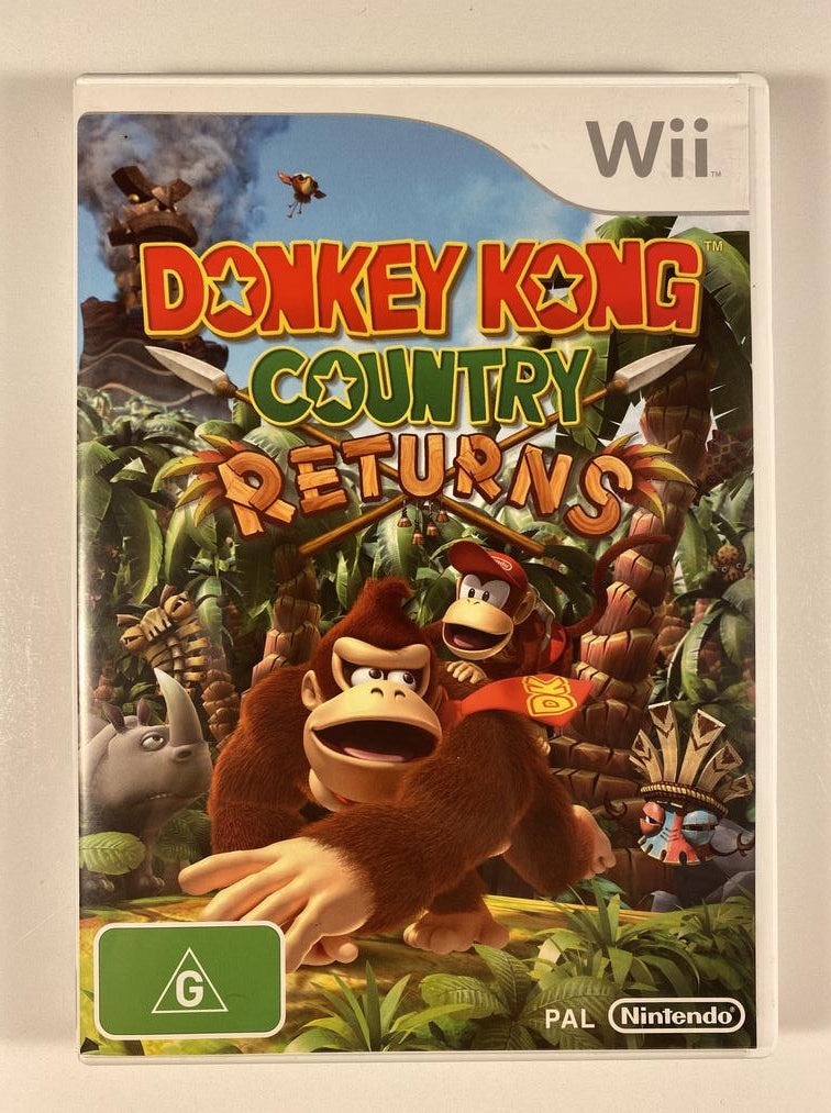 Donkey Kong Country Returns Nintendo Wii