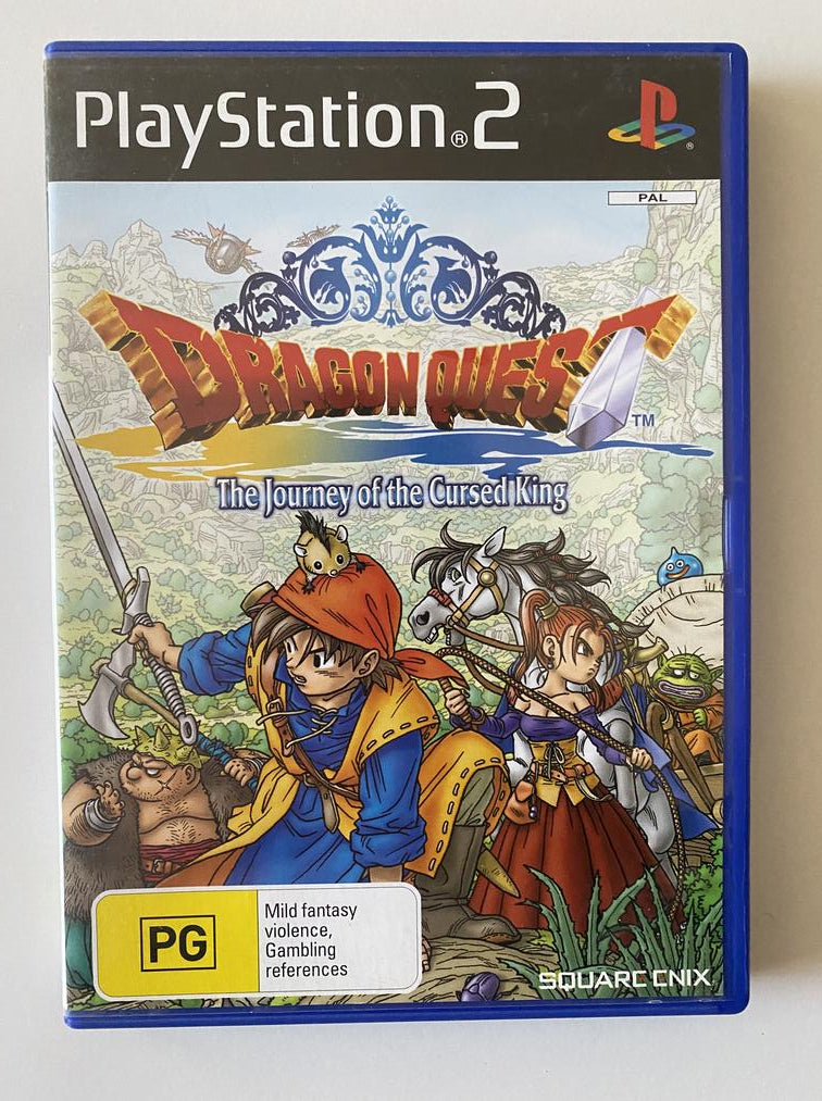 Dragon Quest The Journey Of The Cursed King (Sony PlayStation