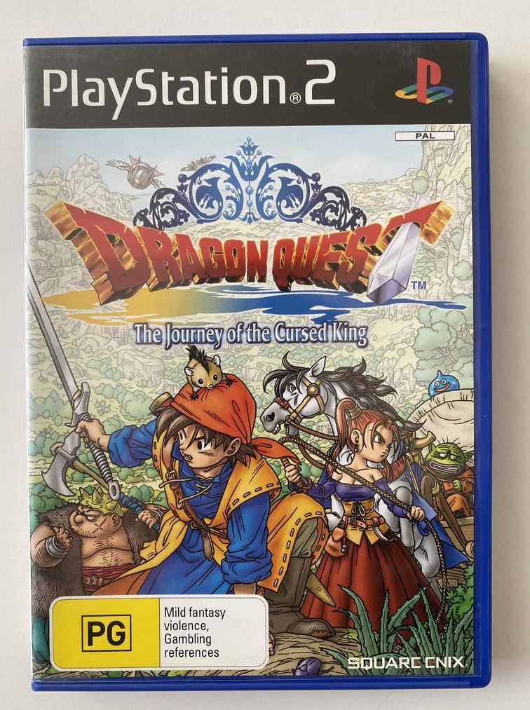 Dragon Quest The Journey Of The Cursed King Sony PlayStation 2 PAL