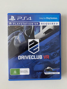 Driveclub VR Sony PlayStation 4