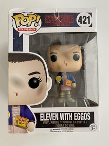Eleven With Eggos 421 Stranger Things Funko Pop Vinyl
