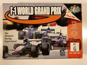 F-1 World Grand Prix Boxed Nintendo 64