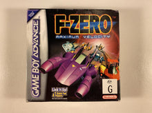 Load image into Gallery viewer, F-Zero Maximum Velocity Boxed Nintendo Game Boy Advance