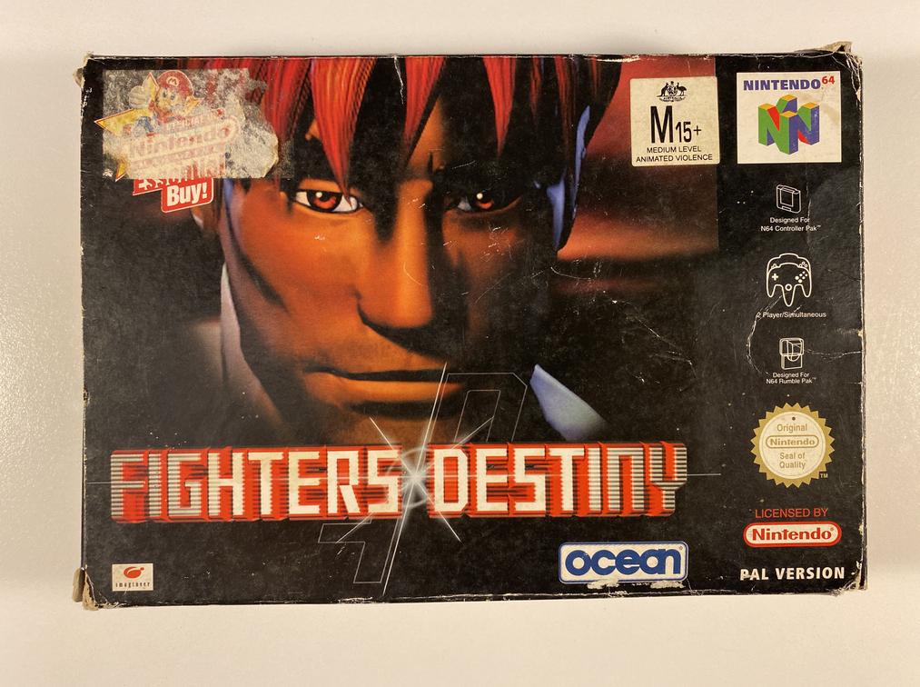 Fighter's Destiny Boxed Nintendo 64