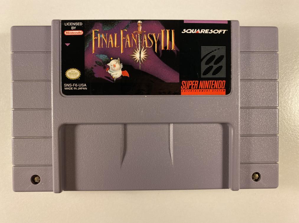 Final Fantasy III Nintendo SNES