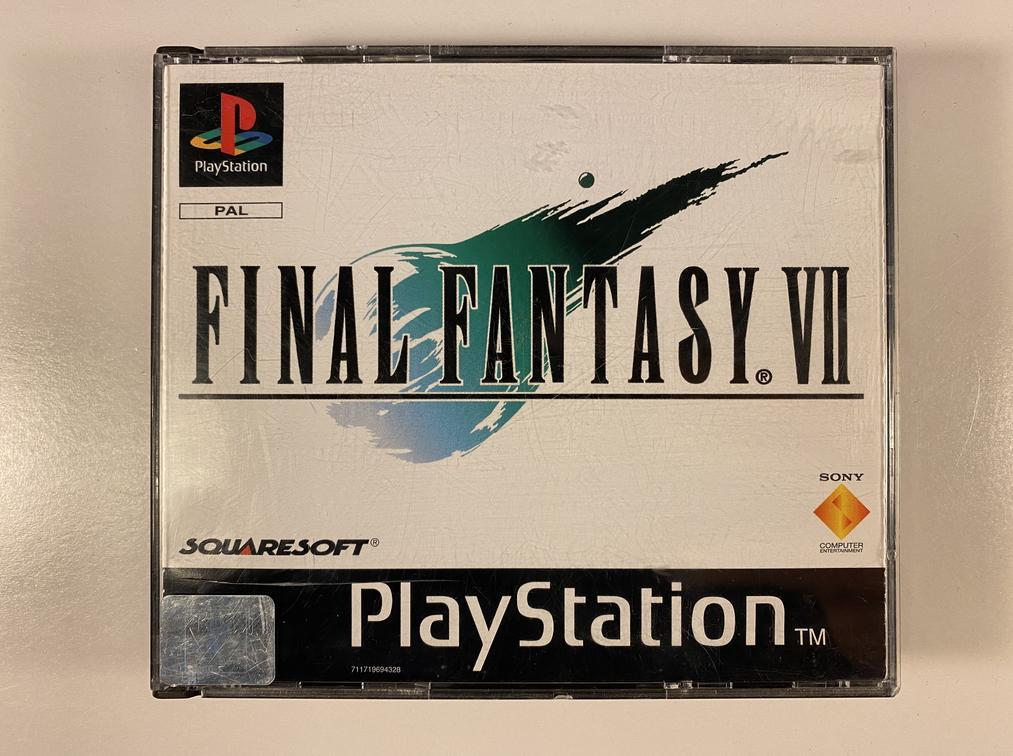 Final Fantasy VII Sony PlayStation 1 PAL
