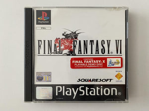 Final Fantasy VI Sony PlayStation 1 PAL