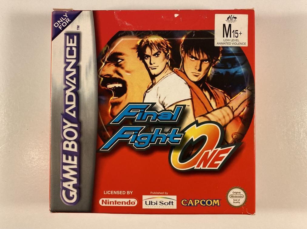 Final Fight One Boxed Nintendo Game Boy Advance