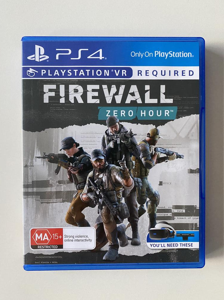 Firewall Zero Hour Sony PlayStation 4