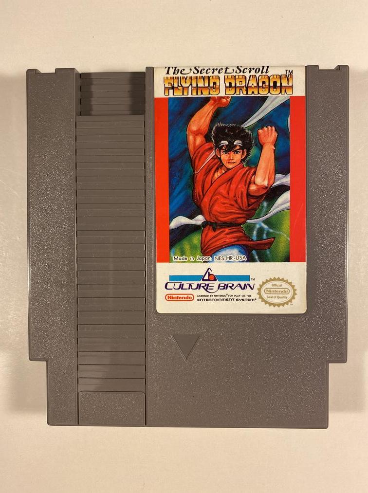 Flying Dragon The Secret Scroll Nintendo NES